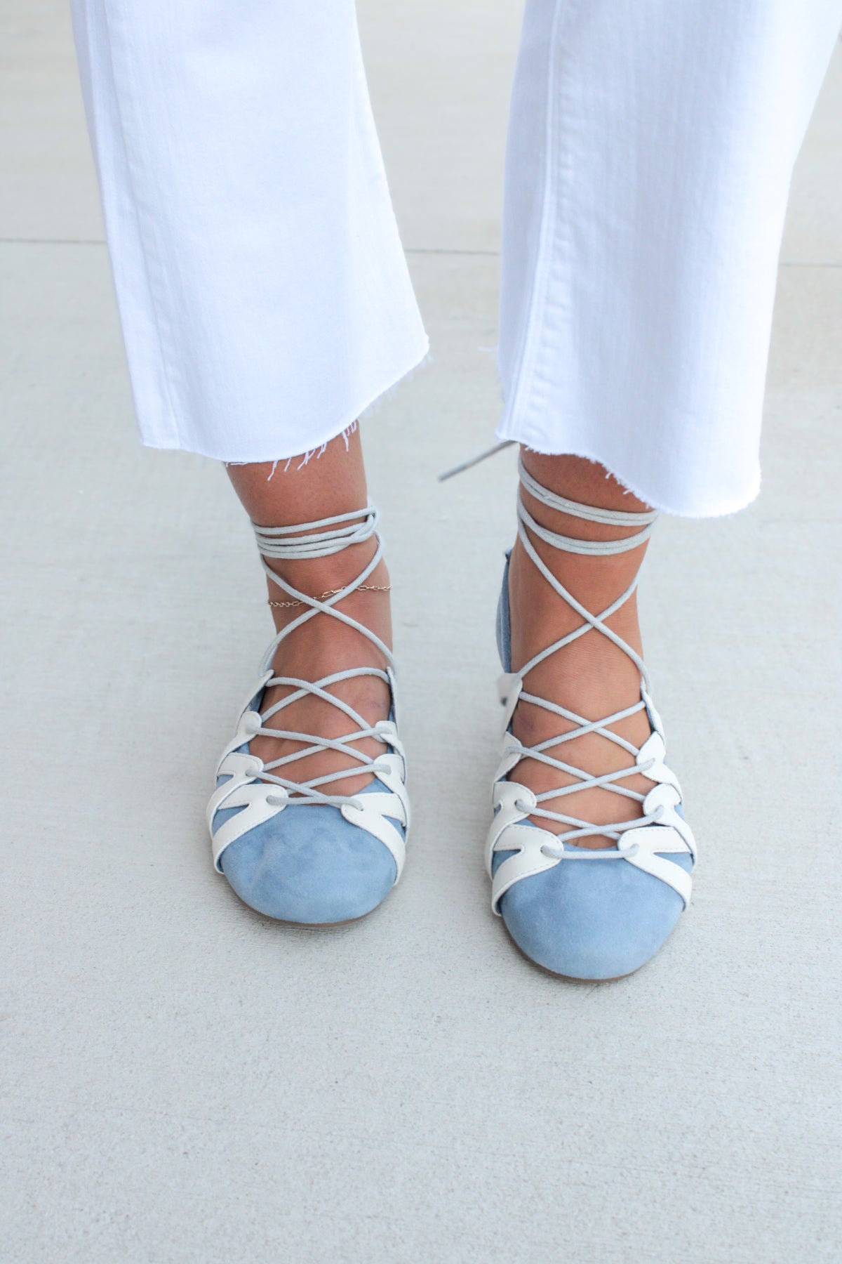 Pavlova Lace Up Flat
