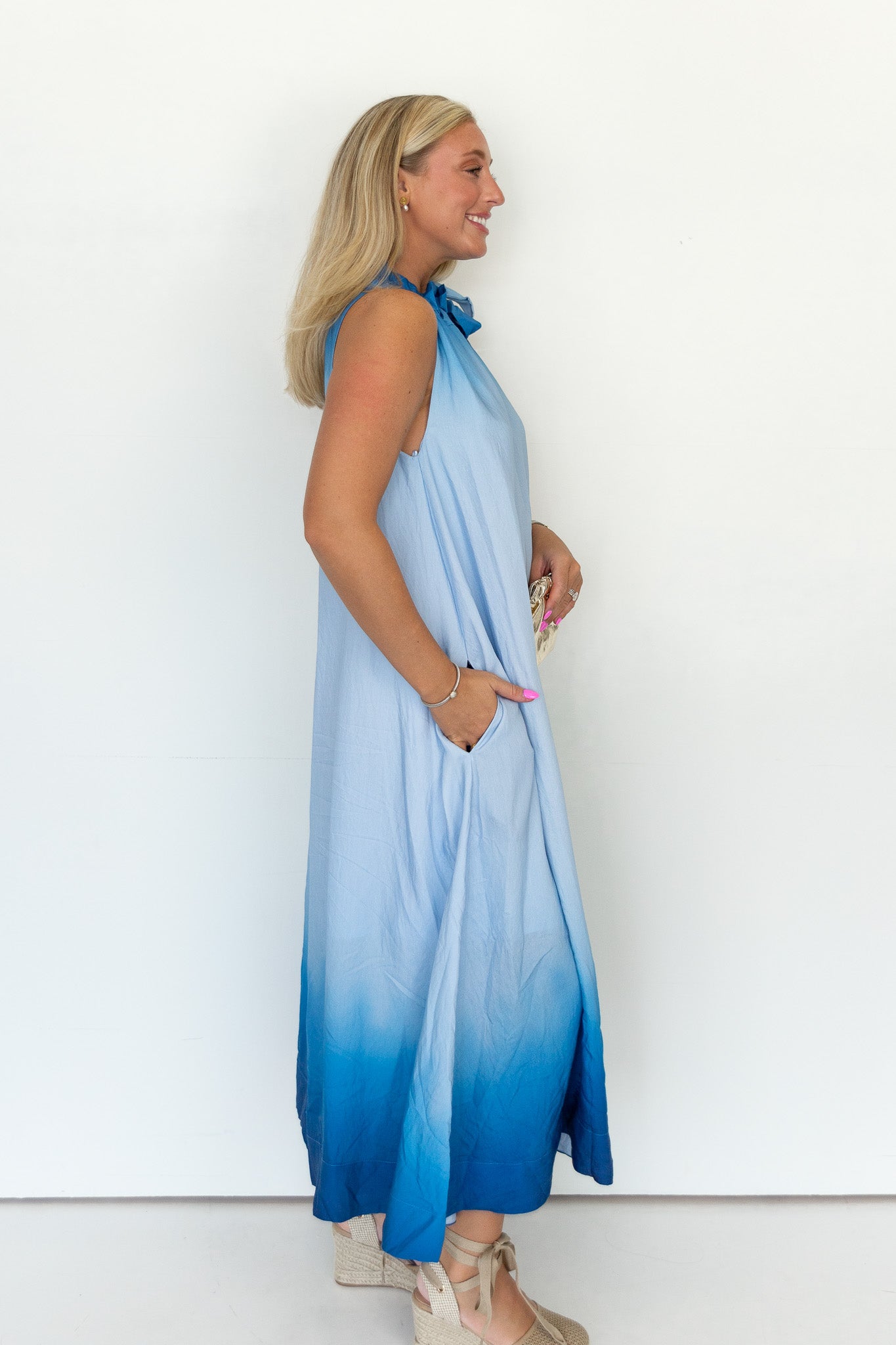 Radiant Ombre Maxi Dress