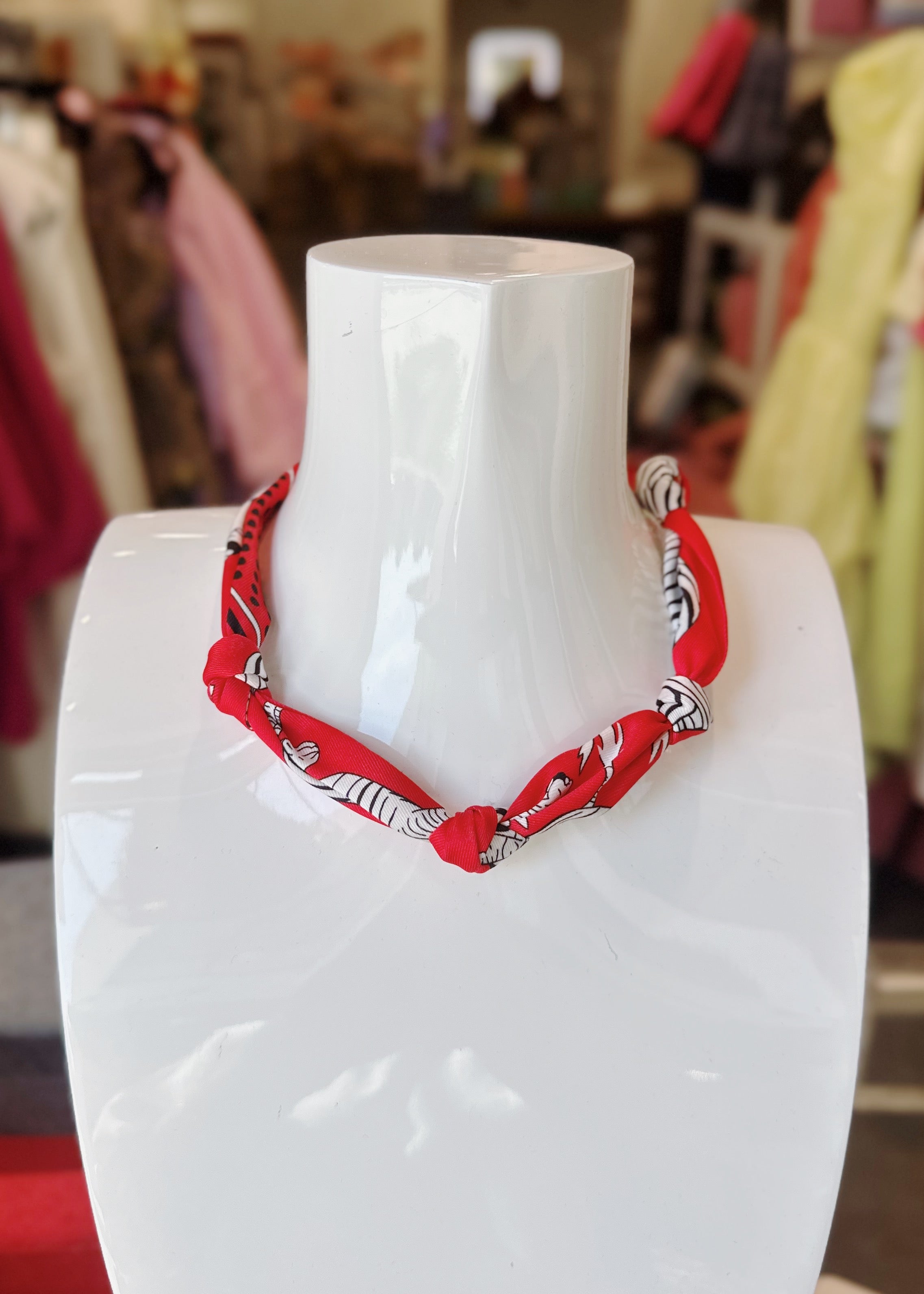 Knotted Neck Scarf