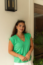 Everyday V Neck Classic Top