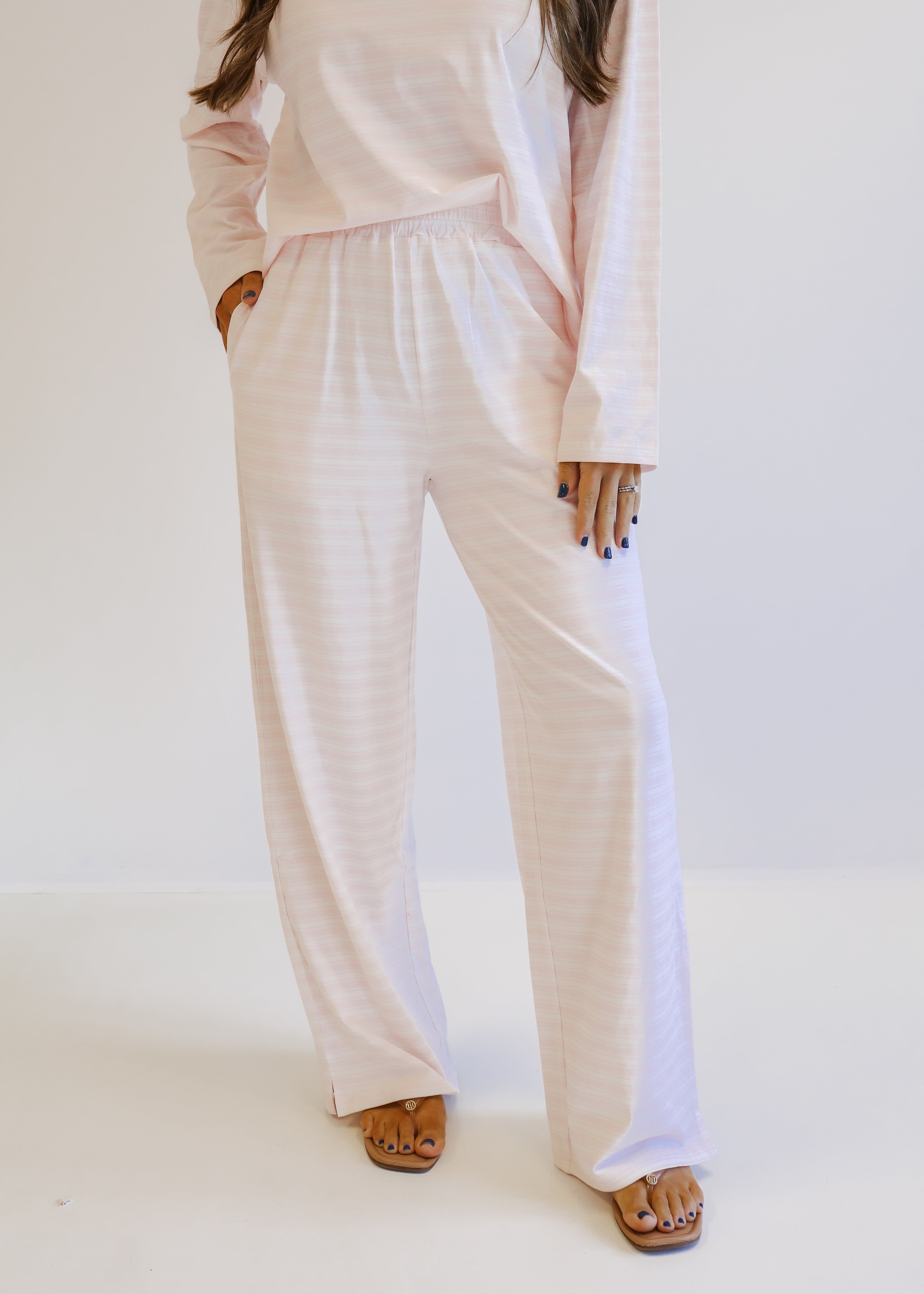 Billie Striped Loungewear Pants