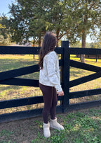 Janelle Contrast Waist Leggings