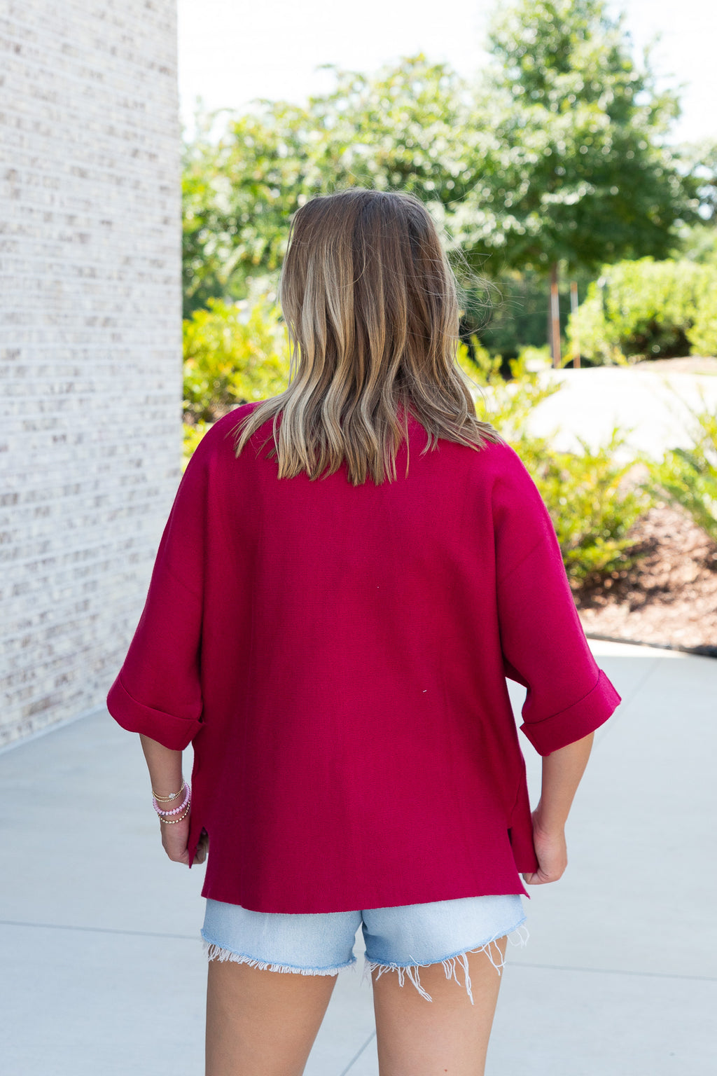 Alice Draped Edge Top