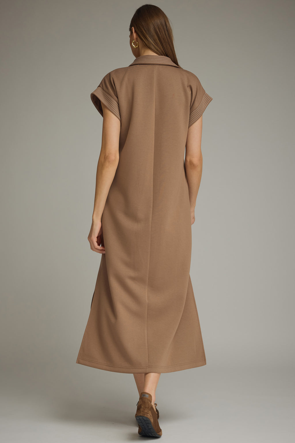 Callie Collared Midi Dress