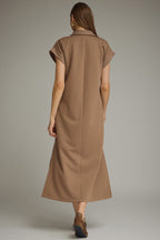 Callie Collared Midi Dress