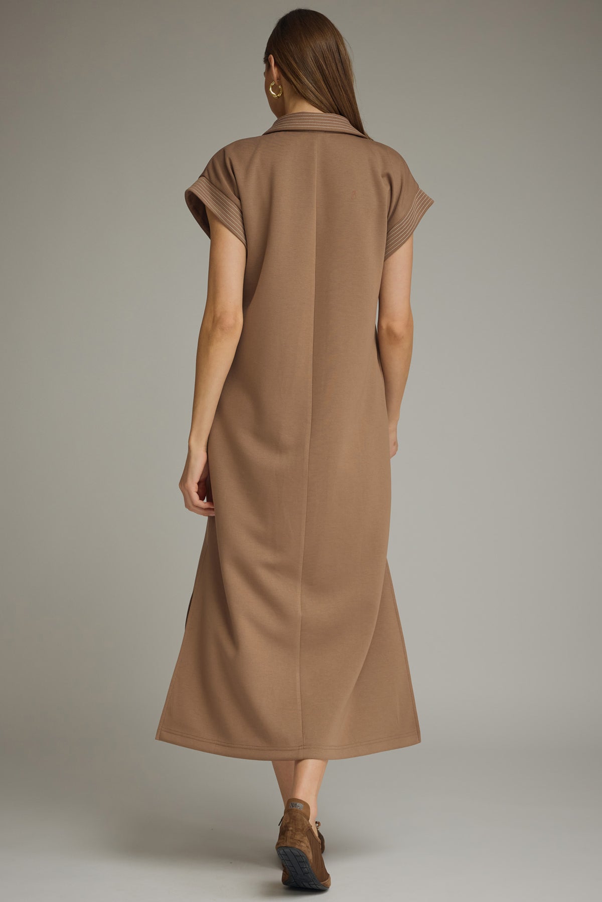Callie Collared Midi Dress