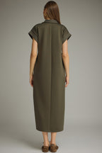 Callie Collared Midi Dress