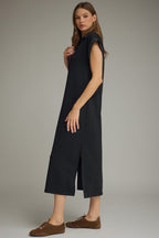 Callie Collared Midi Dress