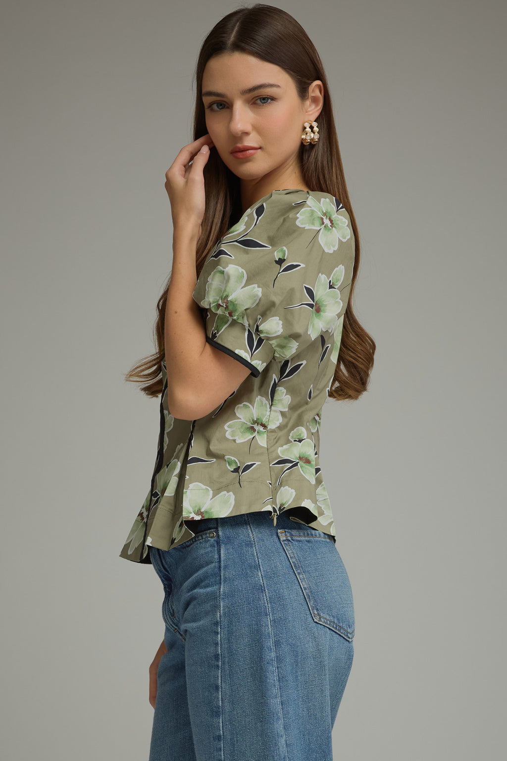 Clarissa Garden Square Top