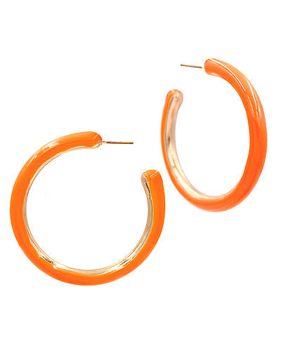 45mm Color Enamel Hoops