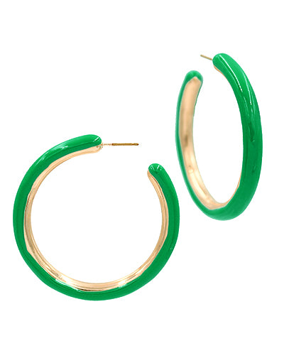 45mm Color Enamel Hoops