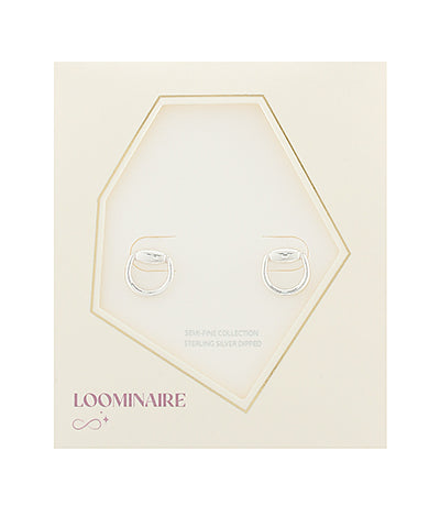 Horsebit Stud Earrings