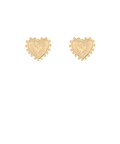 Heart Stud Earrings