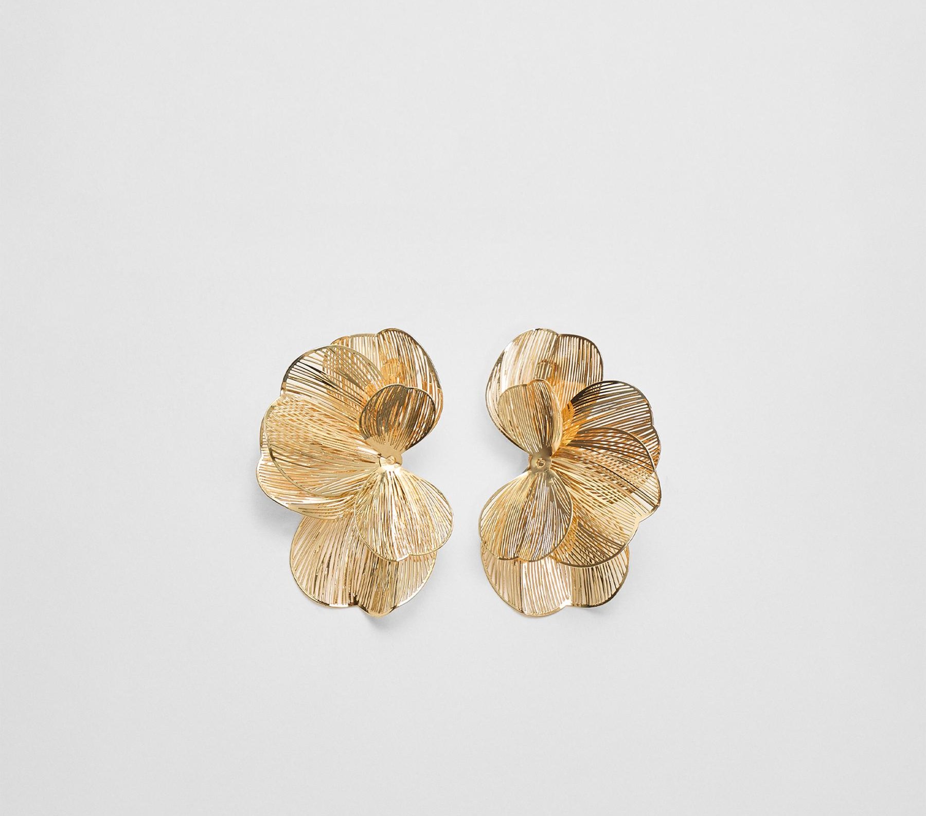 Celeste Half Flower Earrings