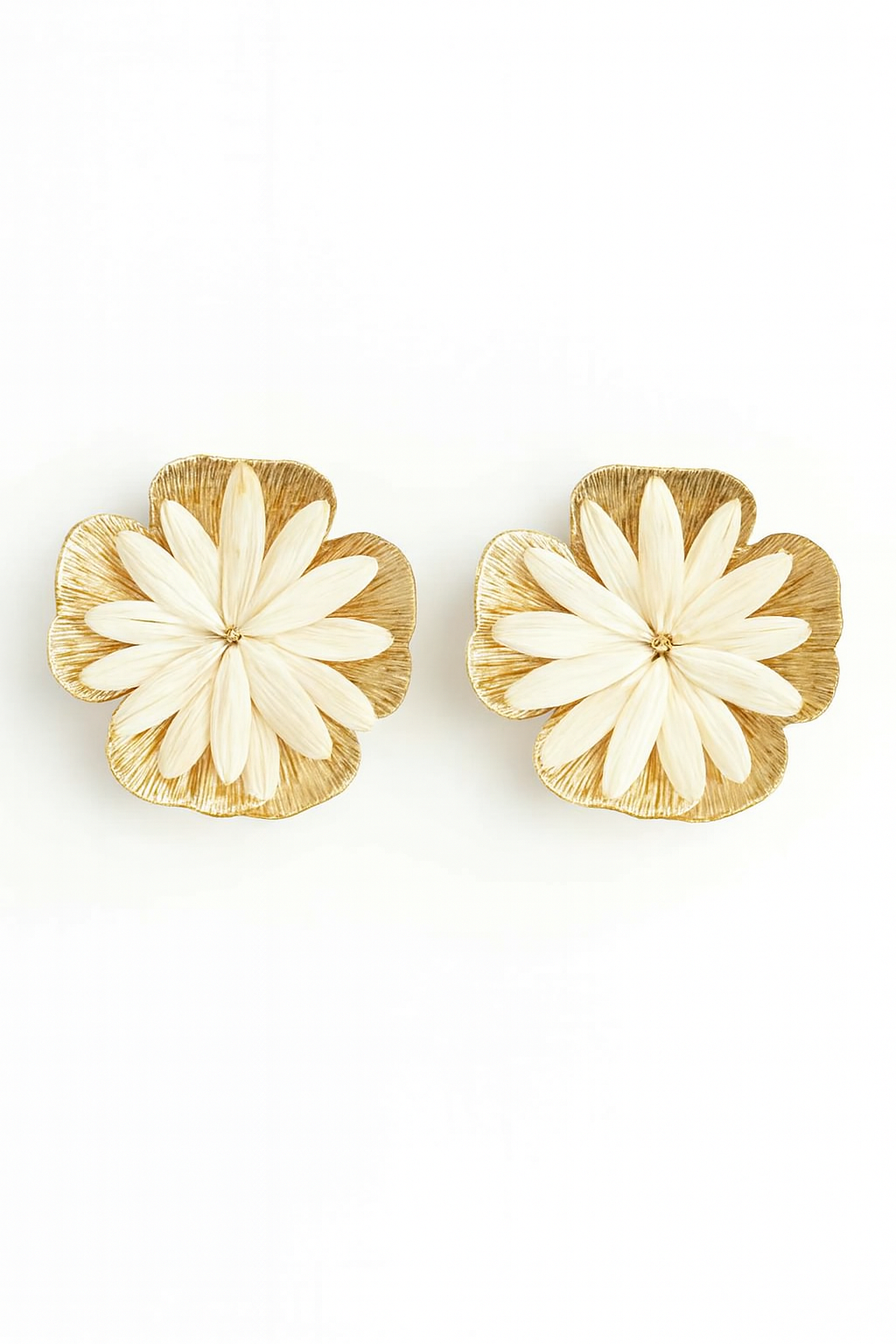 Isabelle Bloomed Metal Earrings