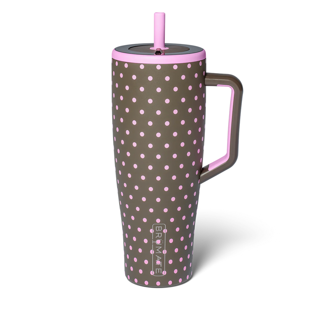Era 40oz Cup in Mocha Dot