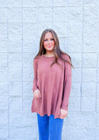 Boyfriend Pocket Sweater