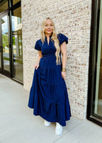 Amelia Tiered Midi Dress