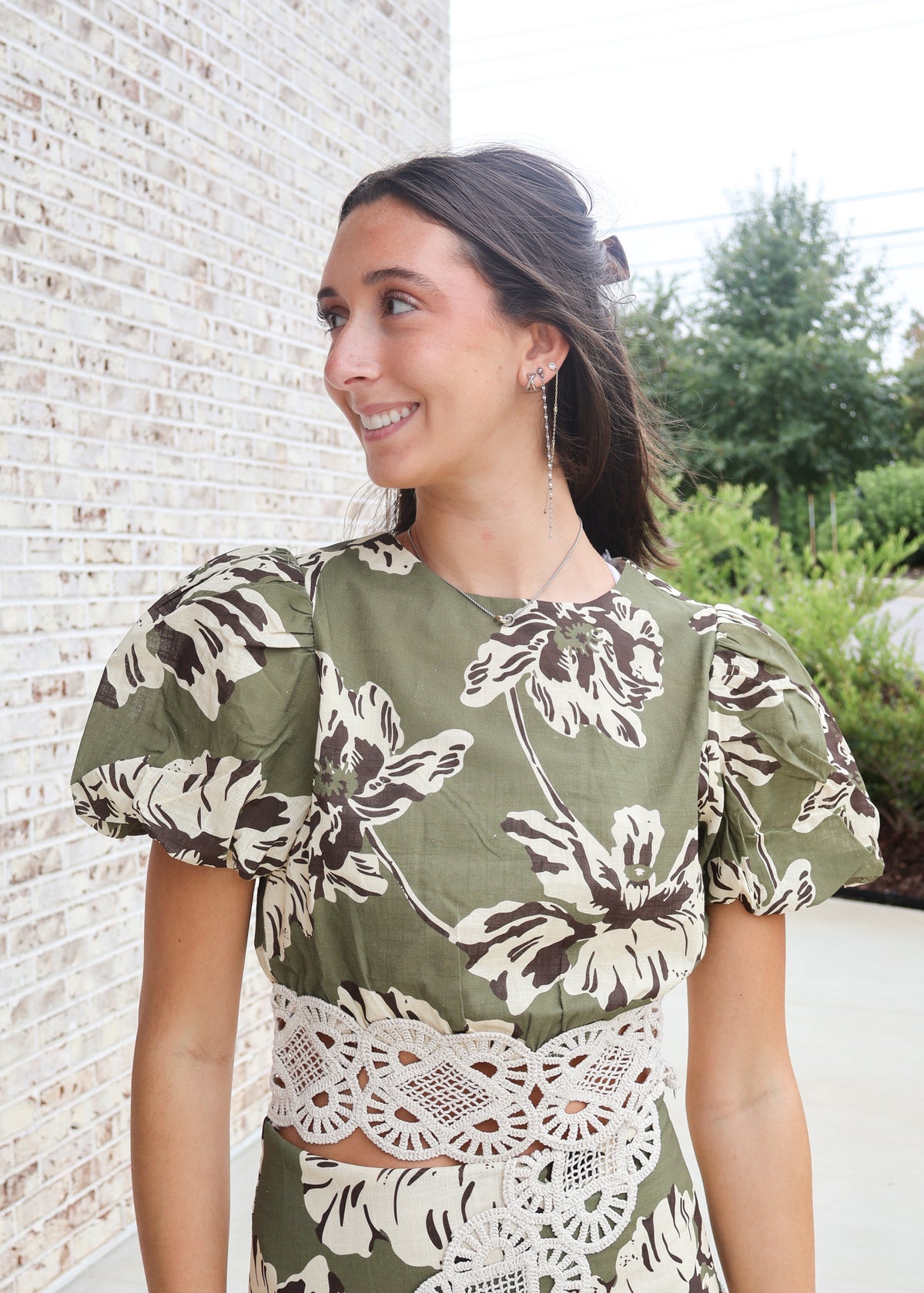 Haven Floral Puff Sleeve Top
