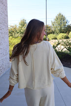 Mineral Washed Off Shoulder Top