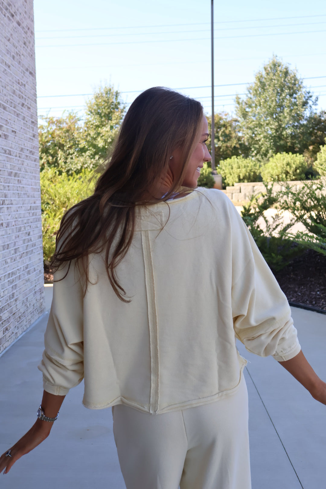 Mineral Washed Off Shoulder Top