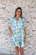 Celeste Floral Puff Sleeve Dress