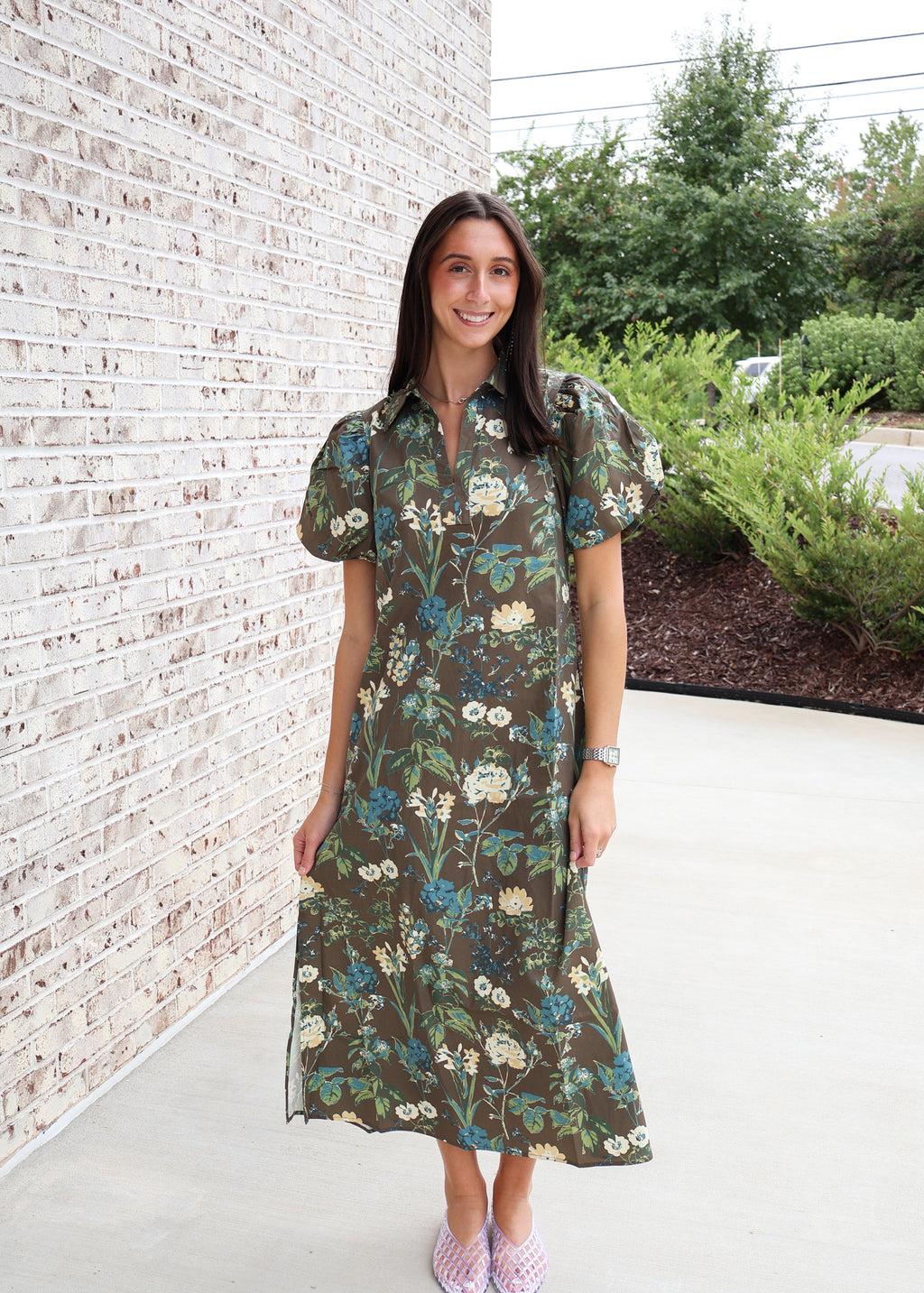 Kassidy Floral Midi Dress