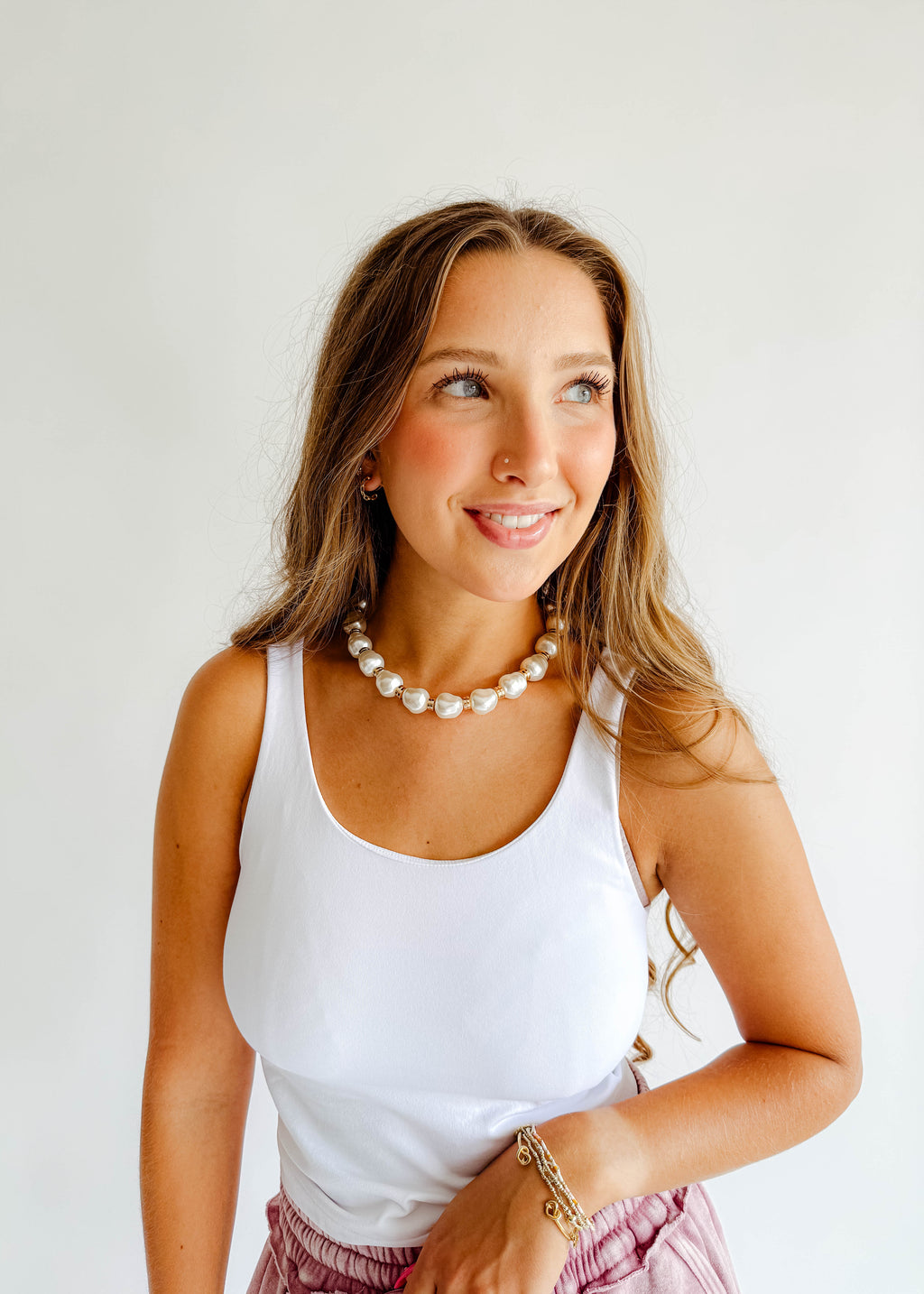 Elena Wide Neck Tank