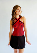 Stephanie High-Waist Minimalist Skort