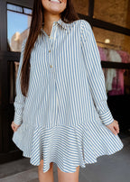 Lacey Long Sleeves Mini Dress