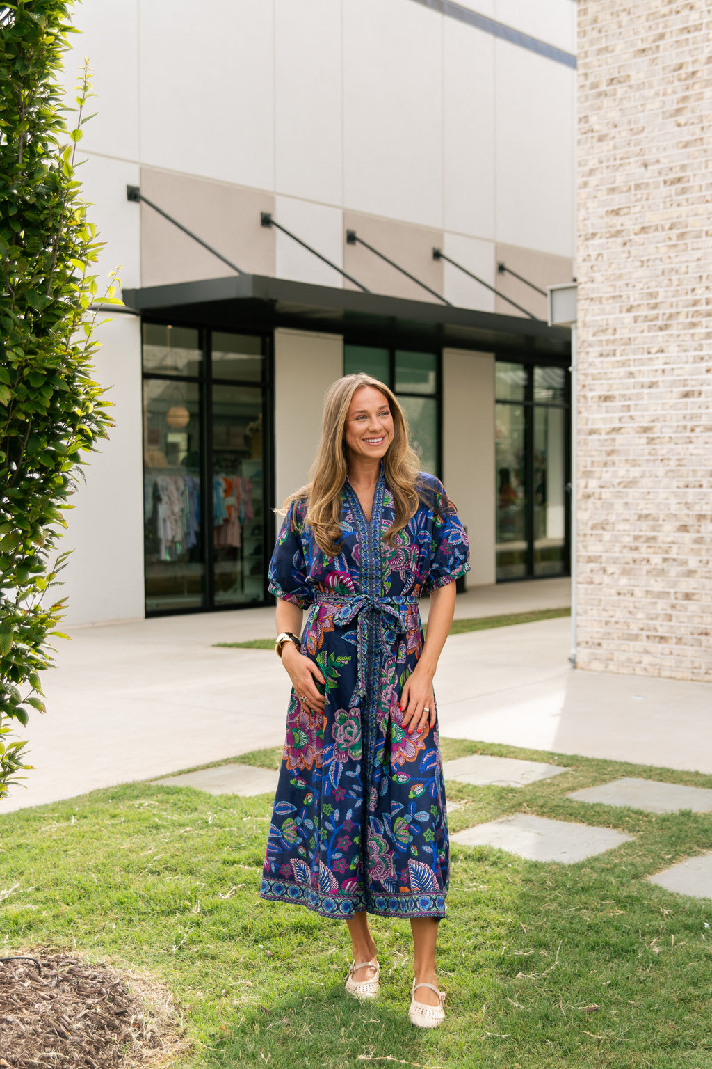 Madi Floral Midi Dress