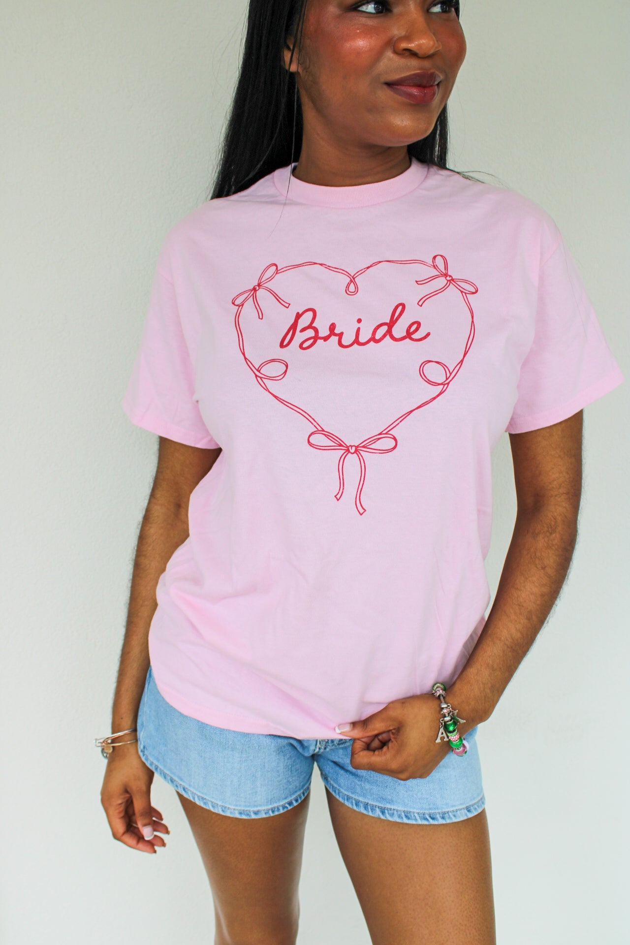 Bride & Bows Oversized Graphic Tee
