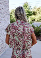 Palmer Print Top