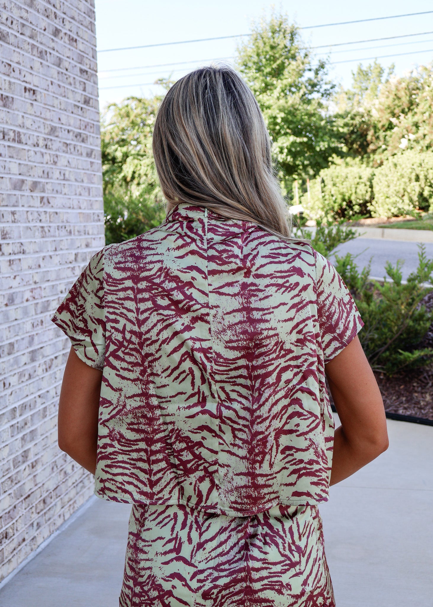 Palmer Print Top
