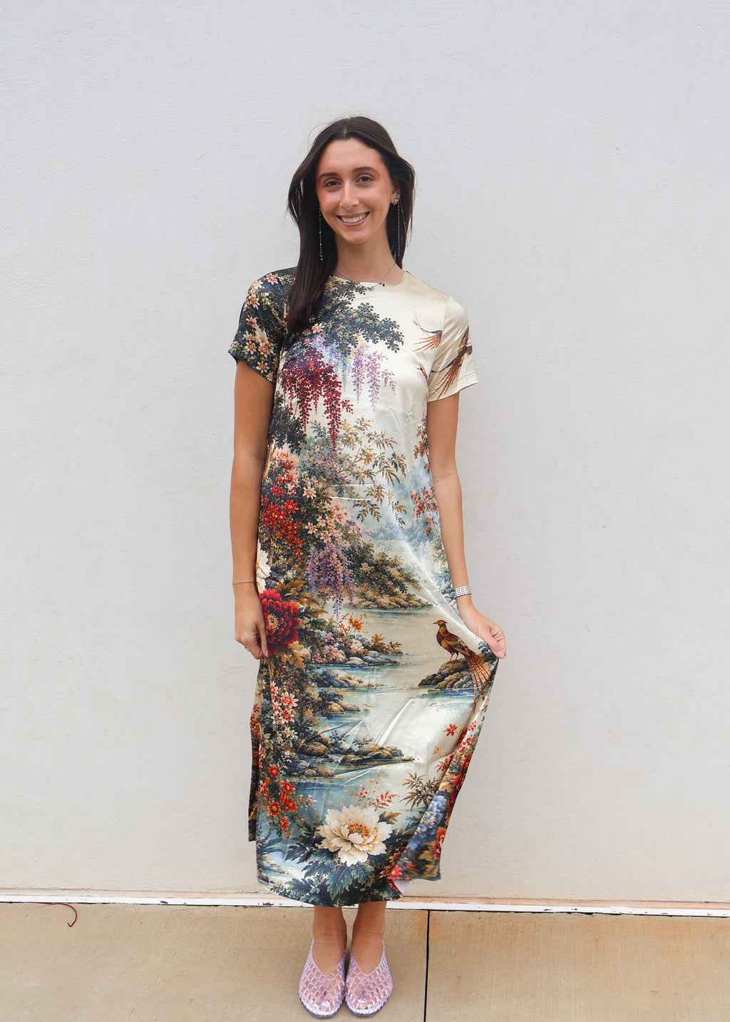 Lyla Garden Midi Dress
