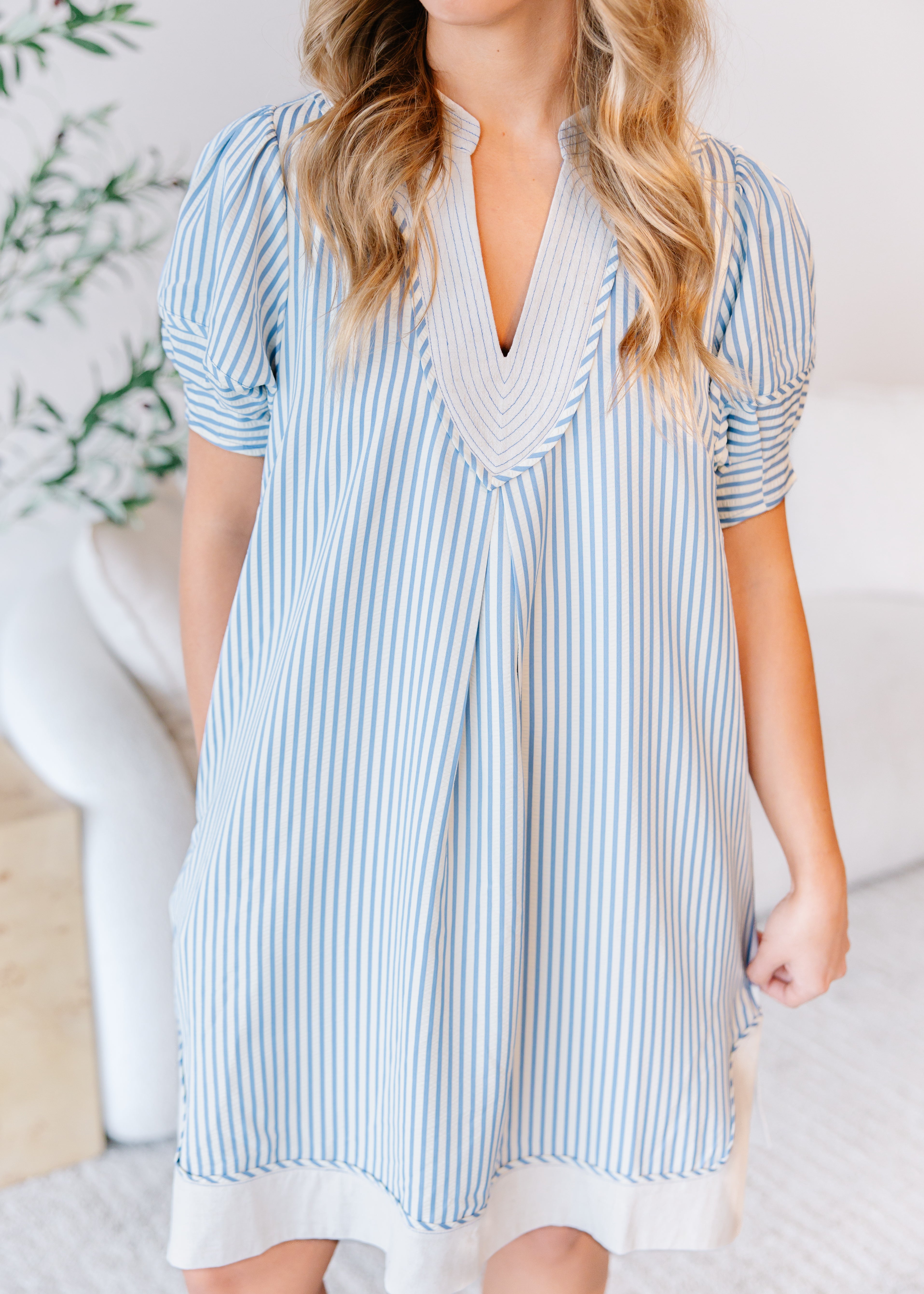 Charlotte Striped Tunic Dress
