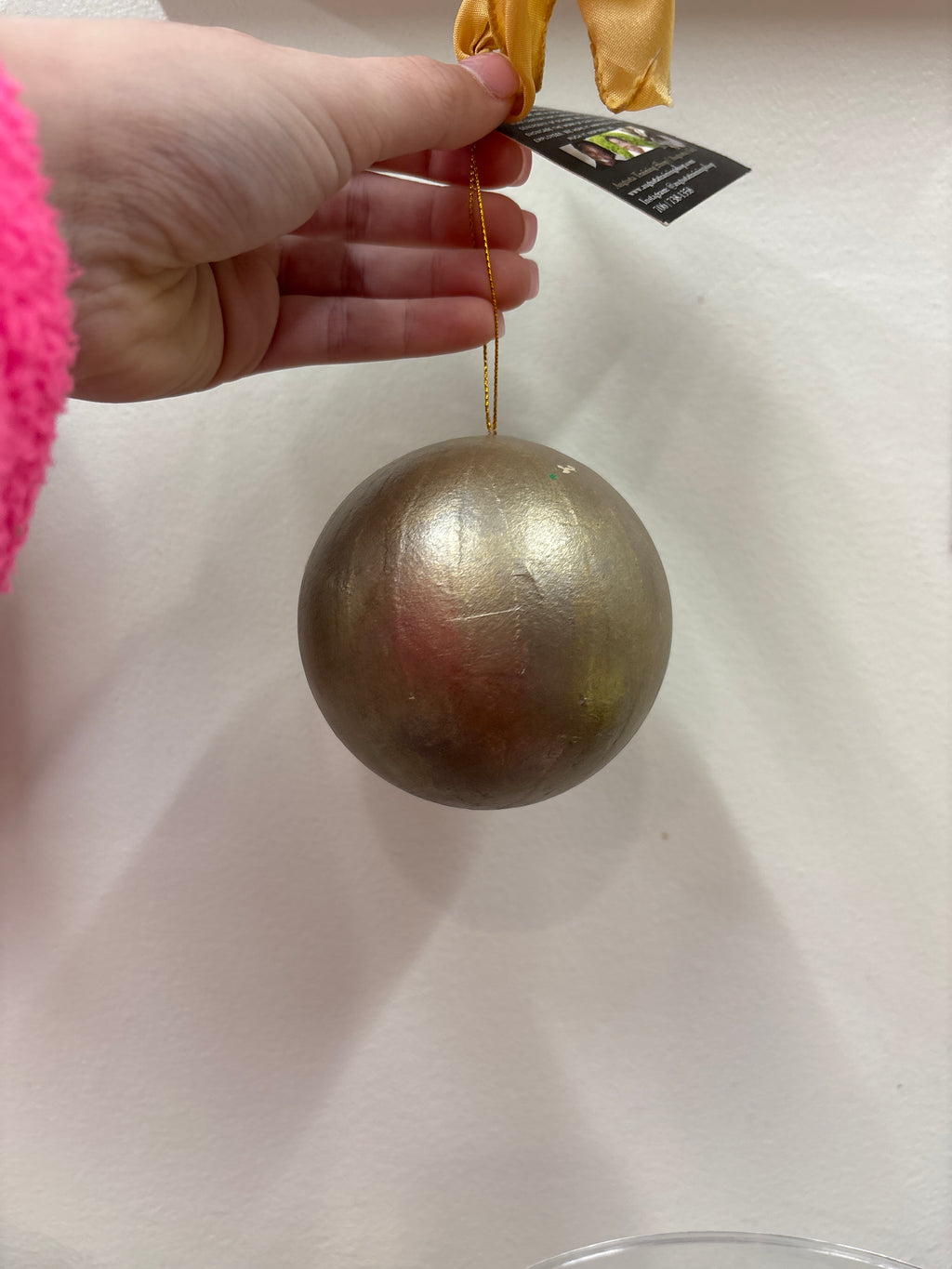 Augusta Training Shop Patterned Ornament