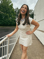 Meadow Polka Dot Mini Dress