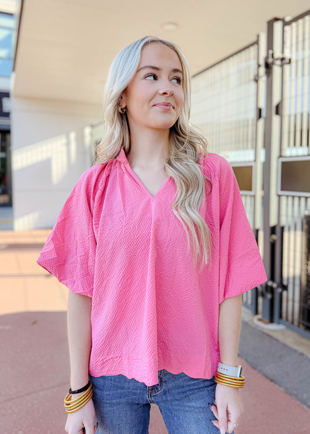 Floria V-neck Top