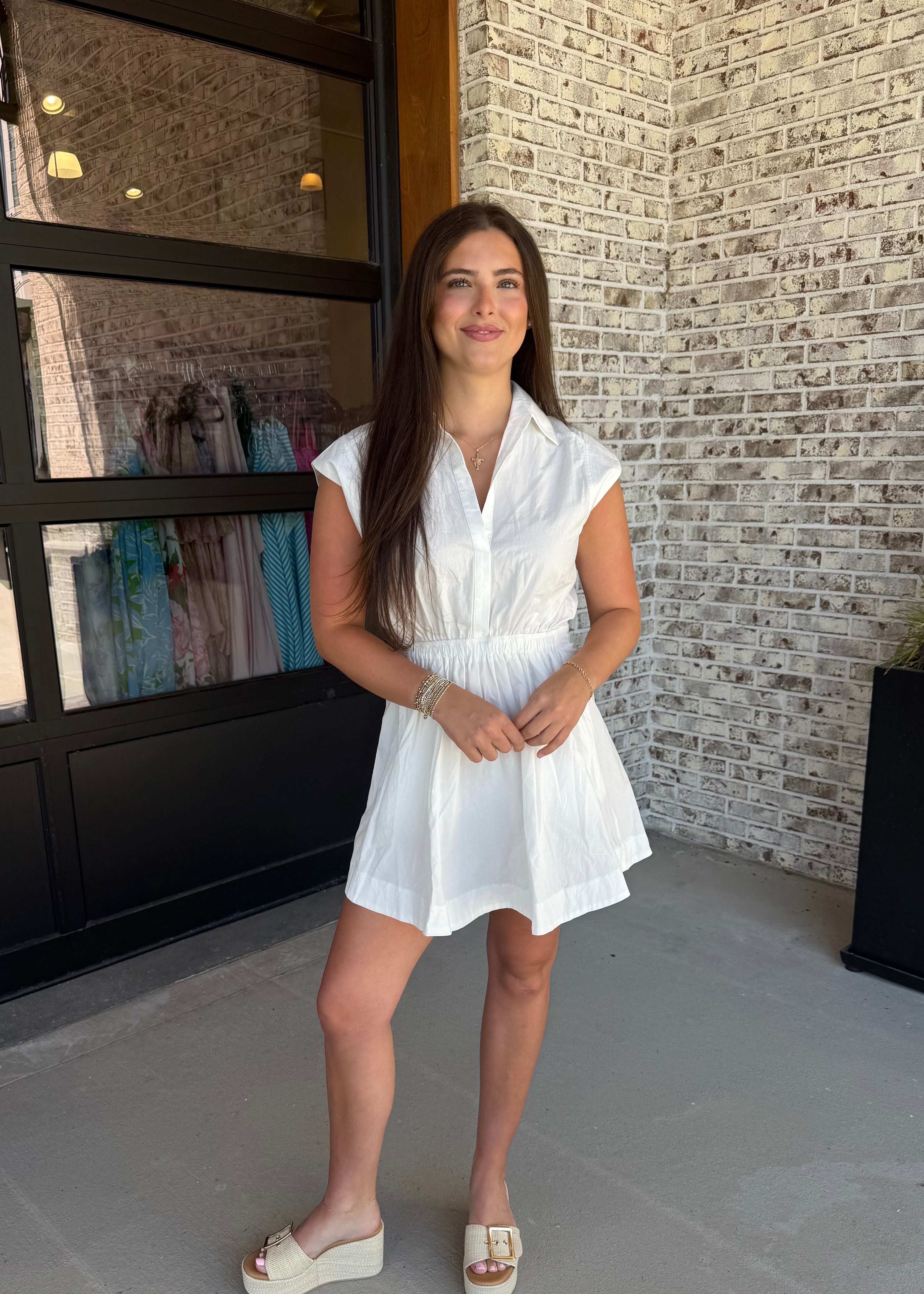 Mini Shirt Dress