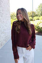 Sloane Mock Neck Sweater