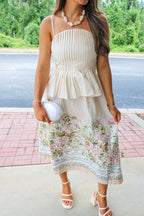 Isla Pleated Peplum Top