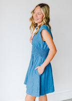 Elowen Denim Mini Dress