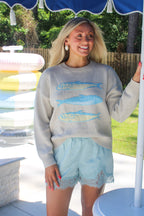 Sardines Graphic Sweater