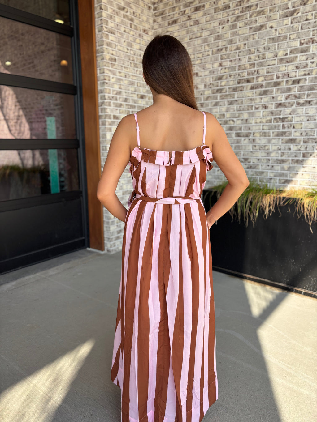 Corrine Striped Maxi Dress