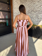 Corrine Striped Maxi Dress