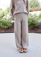 Isabelle Ribbed Waist Knit Lounge Pants