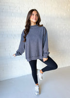 Vintage Wash Oversized Sweatshirt