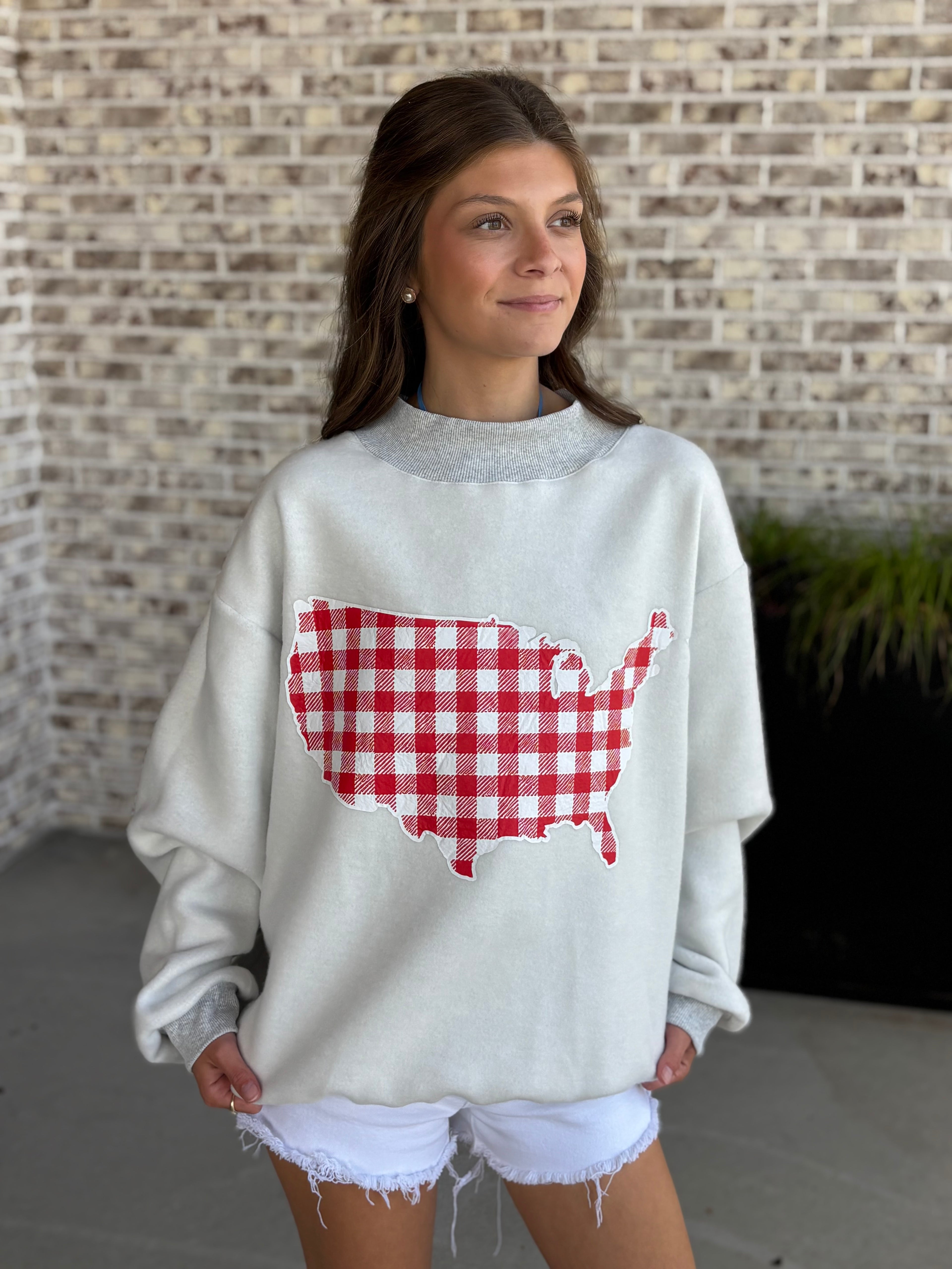 USA Reversible Mock Neck