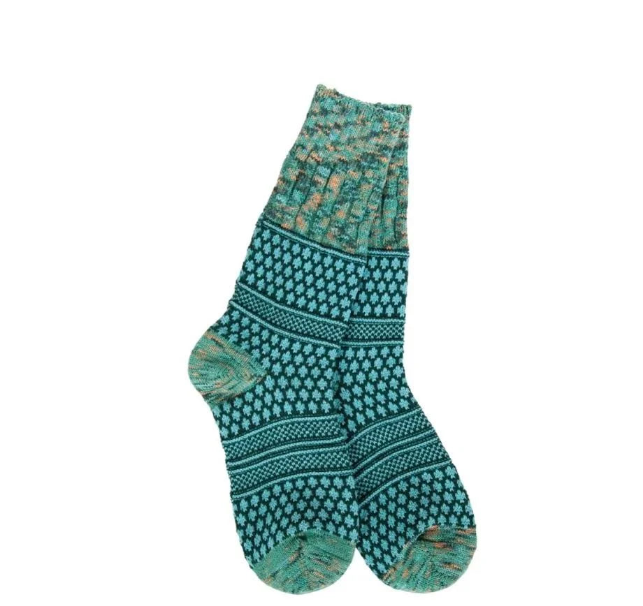 Weekend Gallery Textured Crew Socks